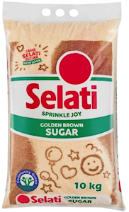 Selati Golden Brown Sugar 10kg