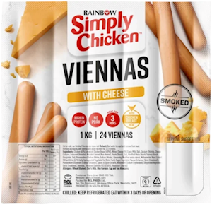 Rainbow Simply Chicken Cheese Smoked